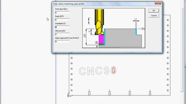 CNC-programming with CadCam for Valberti CNC90 PTP400 PTP200 Edit2000 controller of TPA S.p.a смотреть онлайн