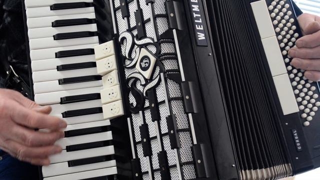 German TOP Piano Accordion Weltmeister Cordal 80 bass, 8 reg.+Hard Case&Straps - Part 3 смотреть онлайн