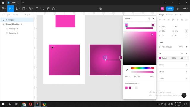 Learn Figma Color Essentials & Style - Figma UI UX design full course in Hindi смотреть онлайн