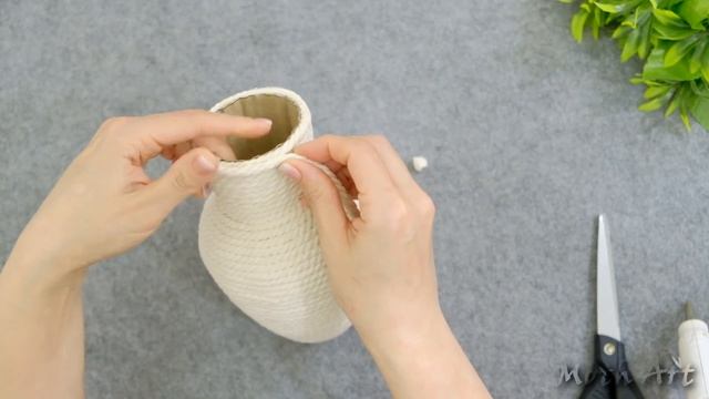 Замечательная Идея из Картонной Трубки и Веревки DIY смотреть онлайн