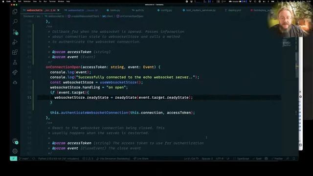 # 112 Websocket Status Handling смотреть онлайн