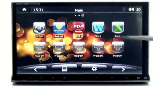 Cyborg Road - 6,95 calowy Android 2.3/WIN CE Dual-Boot Car DVD Player (DVB-T, GPS, 3G + WIFI) смотреть онлайн