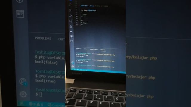 Belajar PHP DASAR | variable | type data. смотреть онлайн