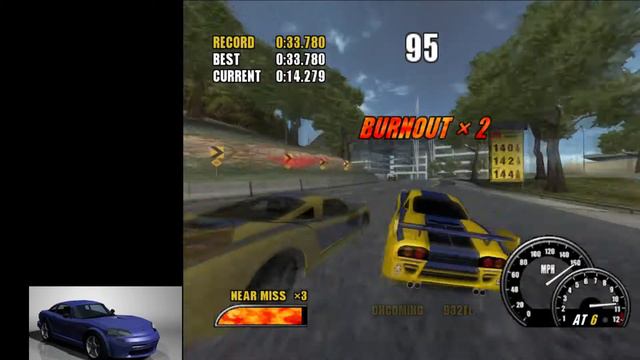 Burnout 2: Airport Terminal 3 - 0:33.579 PB смотреть онлайн