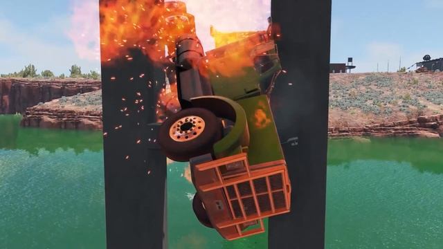 Escape From The Shy Guy (SCP-096) ?| Cars vs Ramp Truck | Car Ride Chase | BeamNG Drive [Episode 12 смотреть онлайн