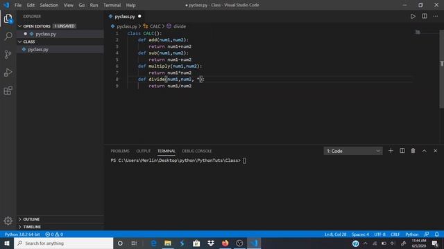 Python 3 Basics Tutorial #19 using classes смотреть онлайн