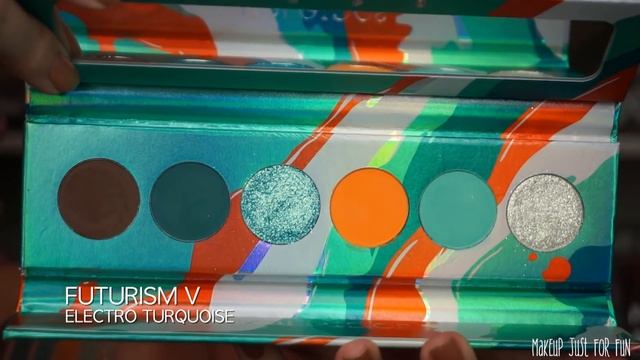 Ranking My Kaleidos Palettes | Best + Worst Palettes | Swatches Of ALL 5 Futurism Palettes