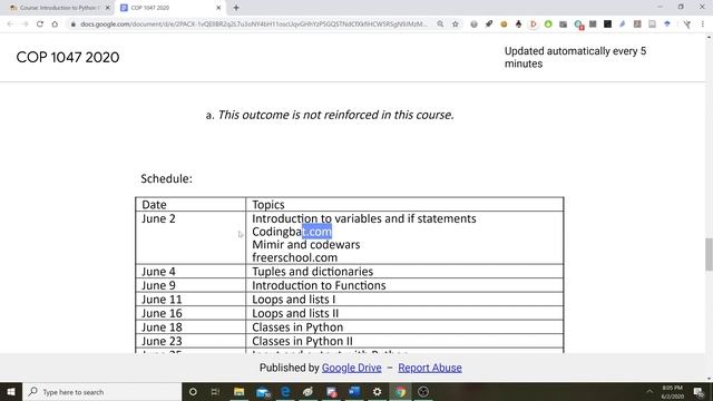 Python Day 1: 2020 06 02 19 49 54 смотреть онлайн