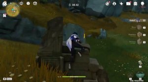 Genshin Impact. Заказы на монстров на 25 ранге приключений стандартными персонажами.