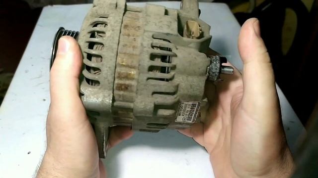 Ремонт, нюансы при разборке генератора Mitsubishi Lancer 9 смотреть онлайн