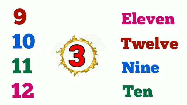 Match 123 Numbers With Their Spelling | Class Lkg Ukg Math Worksheet For Kids..