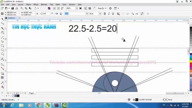 Tutorial Corel Draw 2023 - Vẽ Hình Bát Quái Bằng Corel Chính Xác Nhất