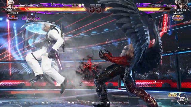 Tekken 8 ▰ Demon Cult (Victor) Vs Qudans (Devil Jin) ▰ Ranked Matches! смотреть онлайн