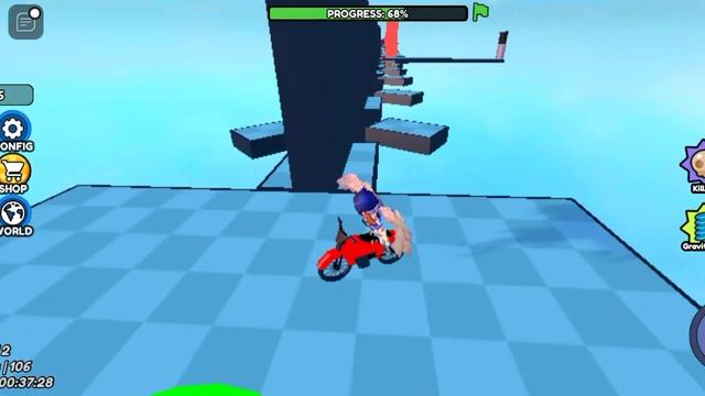 Роблокс велосипедное обби серия 4 смотреть онлайн