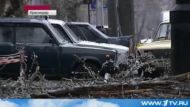 Краснодар Покрыла Корка Льда. 2014 смотреть онлайн