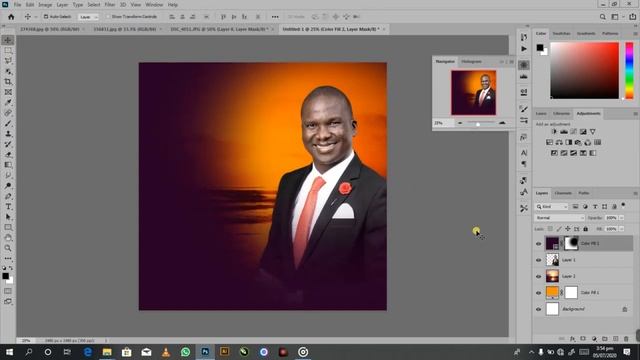 Online Flyer Design Tutorial with Adobe Photoshop 2020 смотреть онлайн