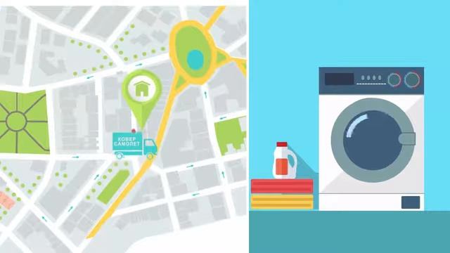 Рекламный видеоролик для компании Ковер самолет, услуги чистки ковров