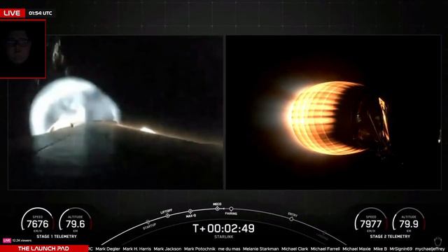 Первый стрим в 2024. Прямая трнасляция запуска ракеты Falcon 9(Starlink Group 6-37) смотреть онлайн