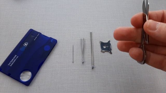 Victorinox SwissCard Lite. Швейцарский мультитул в виде пластиковой карточки. смотреть онлайн