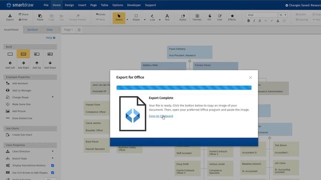 Exporting Your Diagram to Microsoft Office смотреть онлайн