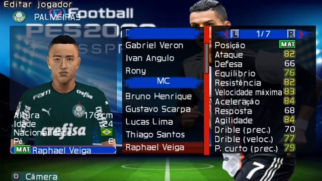 SAIU!!PES2020PPSSPP COM 50 FACES NOVAS смотреть онлайн