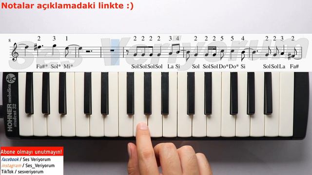 Tom Odell - ANOTHER LOVE Melodika Notaları - Melodika Şarkıları смотреть онлайн