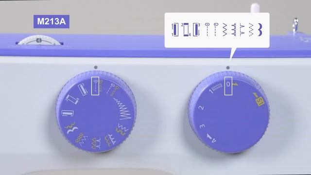 NECCHI M Series Tutorial - Select the pattern смотреть онлайн