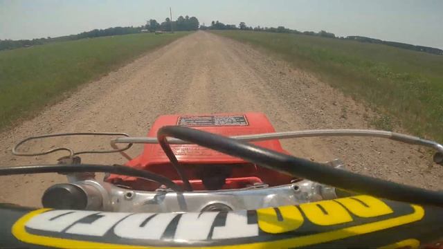 86 ATC 250r Quick rip around the block смотреть онлайн