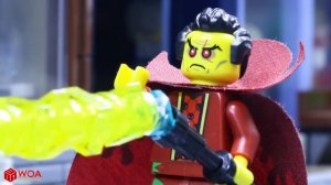 Lego Alien Invasion | UFO Flying Saucer Attack Lego City | Lego Stop Motion