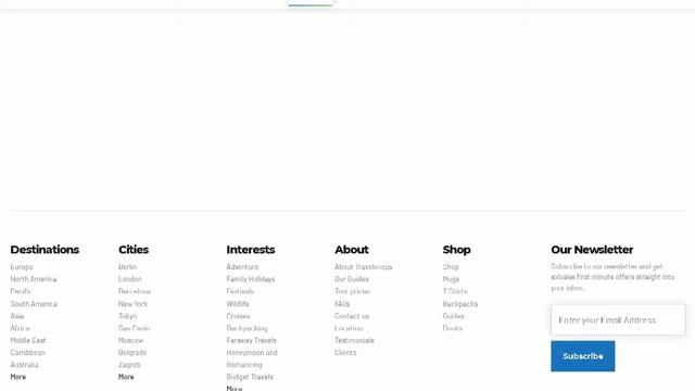 ravelicious - ourism ravel Agency & our Operator WordPress | Themeforest Templates смотреть онлайн