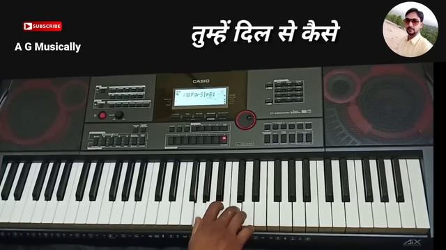 Tumhe Dil Se Kaise Juda Hum Karenge | Instrumental Song | Doodh Ka Karz | Casio CTX- 9000in смотреть онлайн