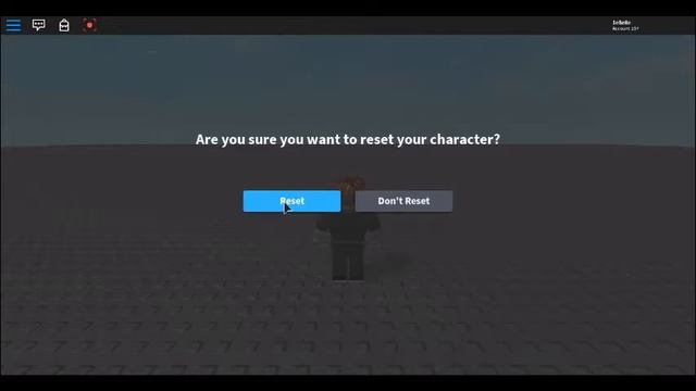ROBLOX The Reset Character Button смотреть онлайн