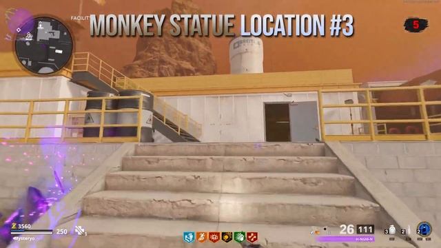 COLLATERAL ALL Monkey Locations, Radio, Projector & Red Rift Location (Outbreak Main Easter Eggs)