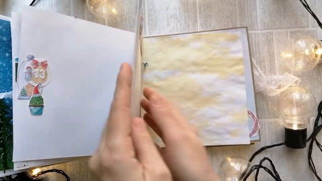 Декабрьский дневник скрапбукинг/ December daily Scrapbooking смотреть онлайн