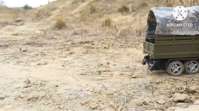Army Men:Big Army Convoy Ambush #stopmotion (plastic Army Men)