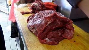 Говяжья шея. Два способа разделки.