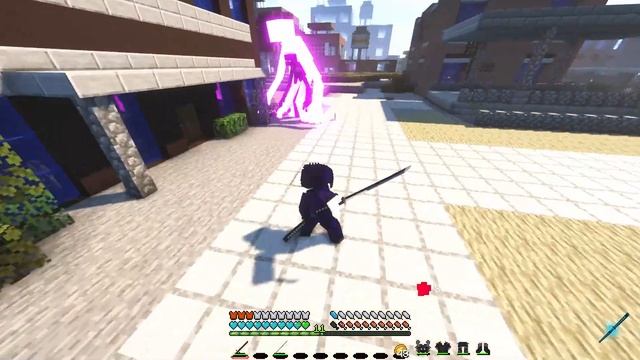 Becoming AKI HAYAKAWA inside Minecraft Chainsaw Man смотреть онлайн