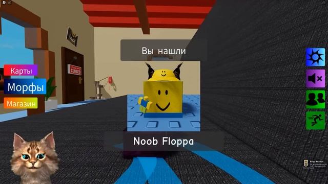 РАДУЖНЫЕ ДРУЗЬЯ ШЛЁПЫ В РОБЛОКС Find The Floppa Morphs Roblox Весёлый Кот смотреть онлайн