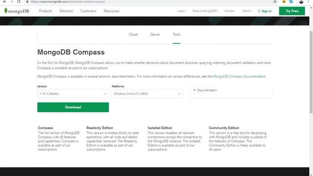 47 Installing MongoDB Arabic смотреть онлайн