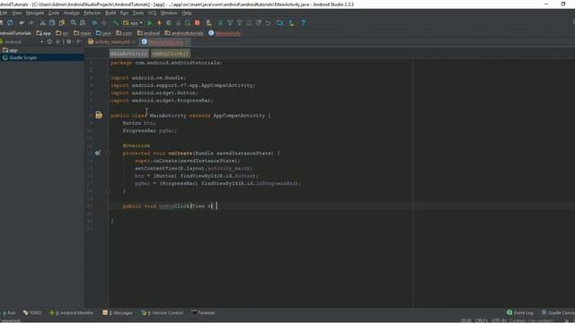 Android Widgets Part 7 - ProgressBar смотреть онлайн