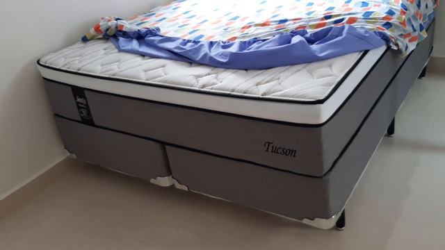 Cama Queen Size - Colchão Queen Size + Box Sealy Tucson - Cama Box Casal смотреть онлайн