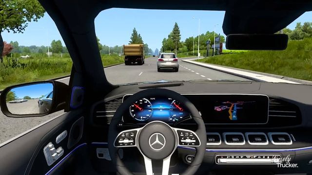 Epic Road Trip To Madrid From Istanbul In A MERCEDES-BENZ GLS-CLASS Part 1| ETS2 1.47 GAMEPLAY! смотреть онлайн