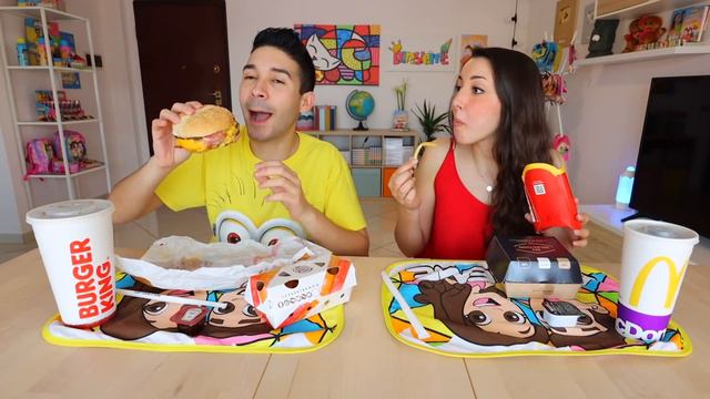 MANGIAMO SOLO CIBO DEL MC DONALD’S VS BURGER KING PER 24 ORE CONTRO IL DOTTOR TIMOTI! смотреть онлайн