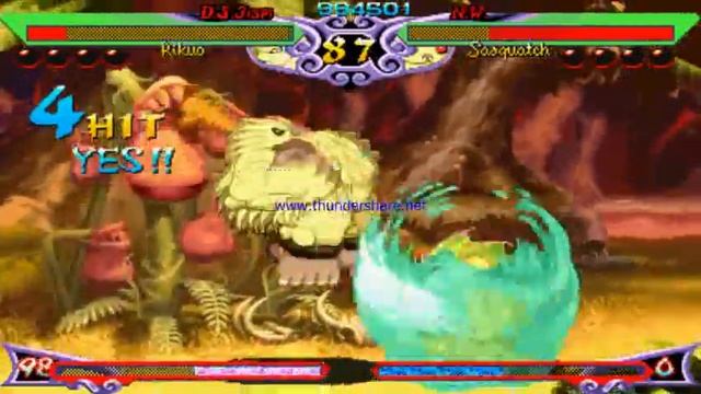 Darkstalkers Chronicles the chaos tower Rikuo playthrough смотреть онлайн