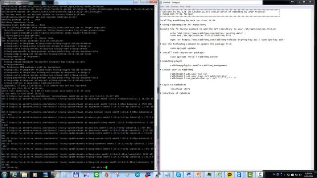 Installation Rabbitmq by AMQP смотреть онлайн