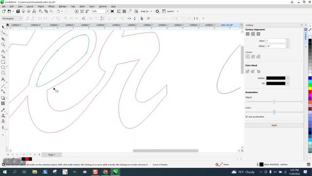 Corel Draw Tips & Tricks Bitmap too Large to Trace just adjust your TEXT смотреть онлайн