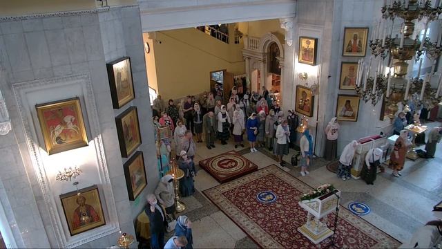 Всенощное бдение.Совершает митрополит Тверской и Кашинский Амвросий.