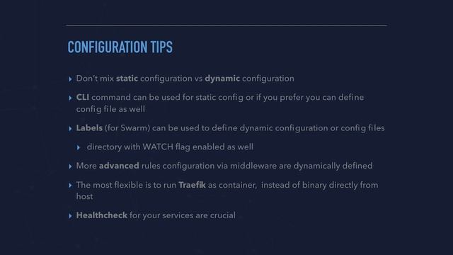 [#210] Traefik as an open-source edge router for a micro services architecture - Jakub Hajek смотреть онлайн