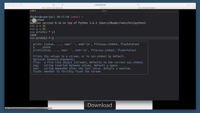 How to set up Python code highlighting in your terminal? смотреть онлайн