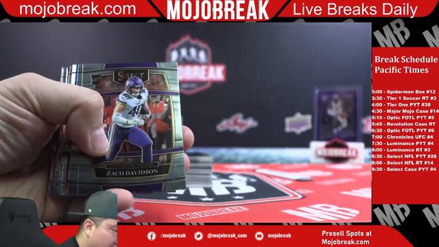 SICK! PYT #26 - 2021 Panini Select Football Hobby 4 Box Break - 09.01.22 смотреть онлайн